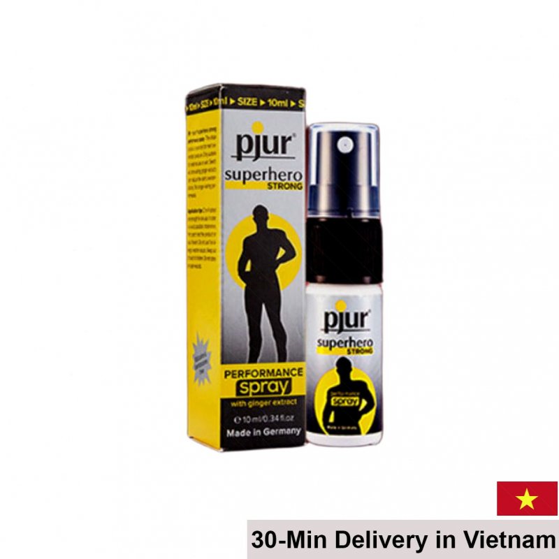 Pjur SuperHero Delay Spray 20ml Pro Long-Lasting Performance 