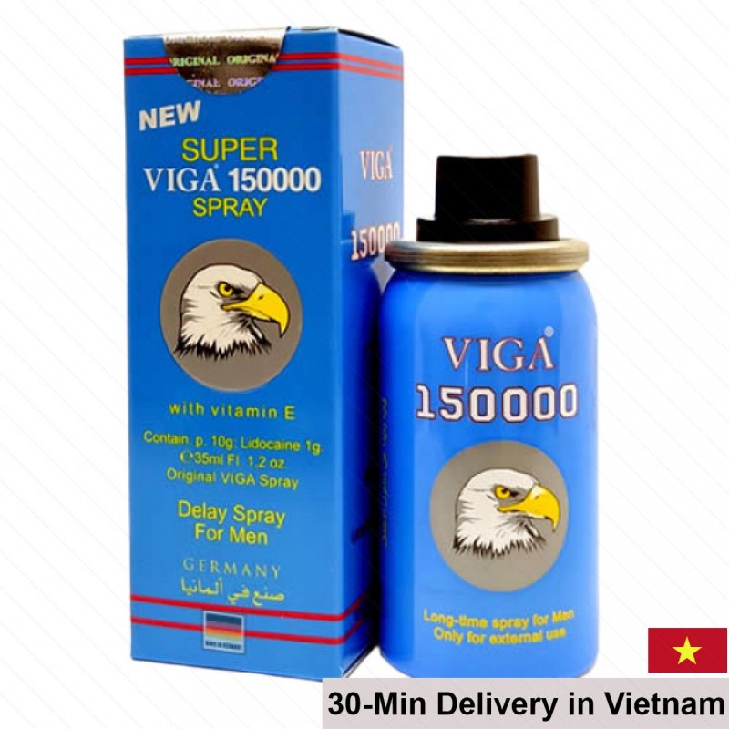 Viga 150000 Delay Spray Mint Freshness Long Lasting 45ml 