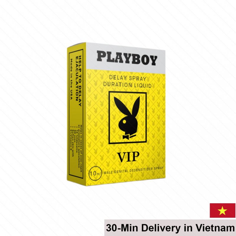 PlayBoy Vip Delay Spray Long Lasting 10ml 