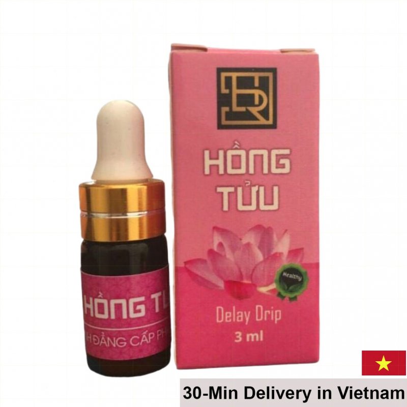 Hong Tuu Natural Herbal Male Delay Drops 3ml for Longer Performance 