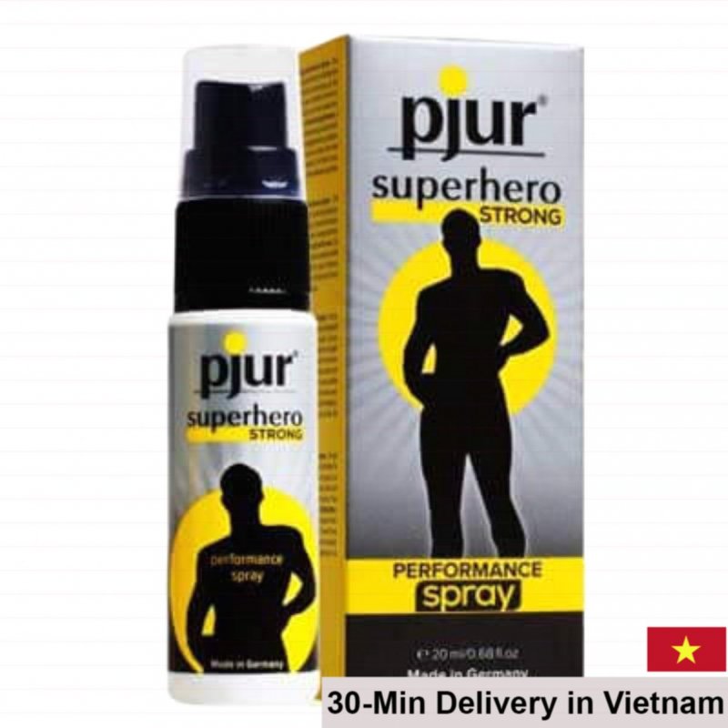 Pjur Super Hero Delay Spray German Made for Longer Performance 