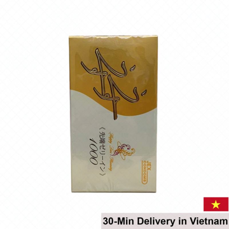 JEX UsuUsu Jelia Coat 12-Pack Ultra-Thin Latex Condoms 