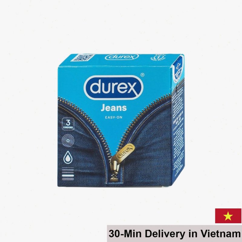 Durex Jeans Ultra Strong Lubricated Condoms 