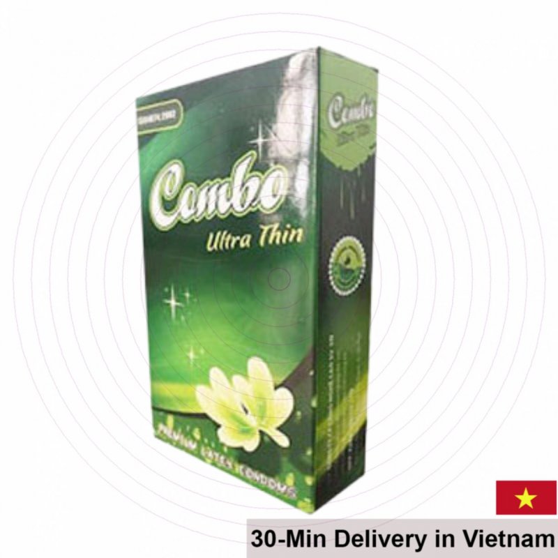 Ultra Thin Natural Rubber Condom Combo Pack 10pcs 