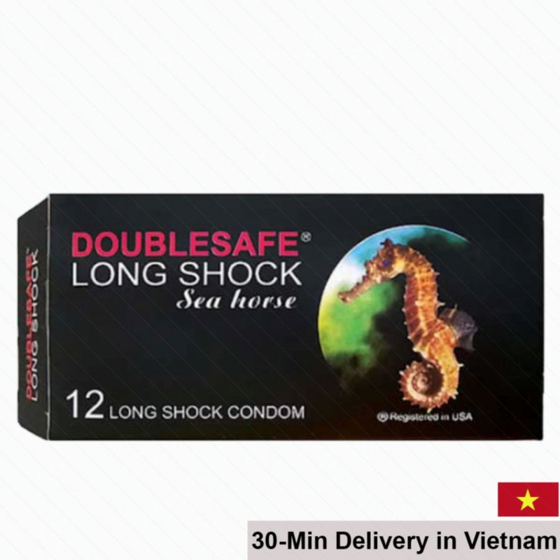 Doublesafe Sea Horse Delay Condoms Malaysia Strong Long Lasting 0.03 
