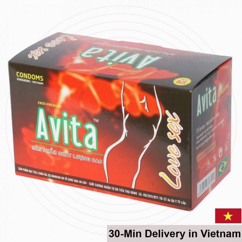 Avita Condom Box 120pcs Safe ISO CE Quality Latex Protection 