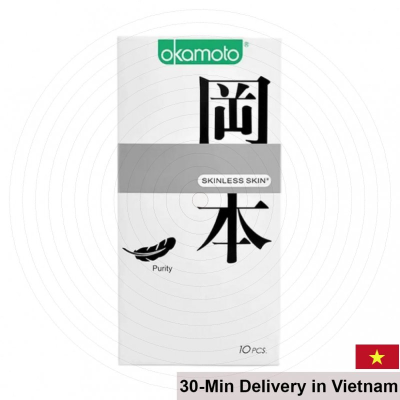 Okamoto Skinless Skin Purity Ultra Thin Fragrance Free Condom 