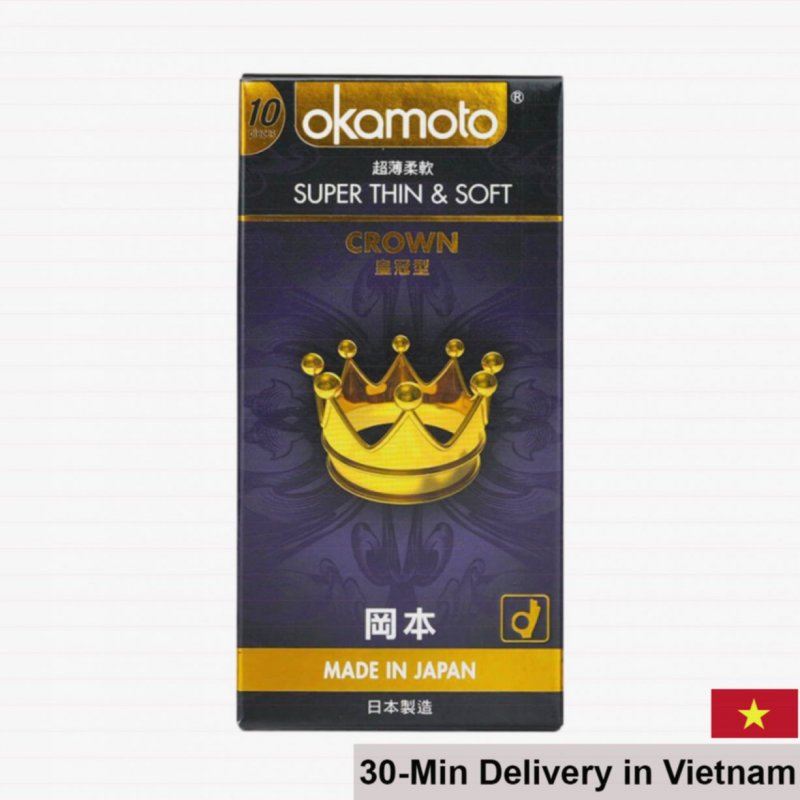 Okamoto Crown Ultra Thin Soft Condom Japan Best Seller 