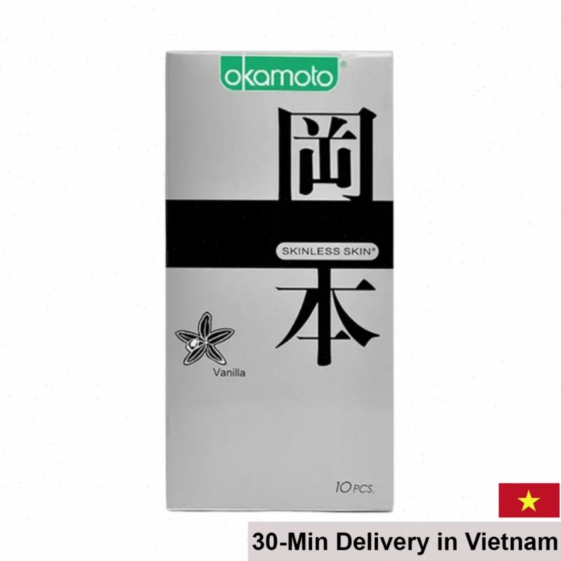 Okamoto Vanilla Skinless Skin Ultra-Thin Condoms 10 