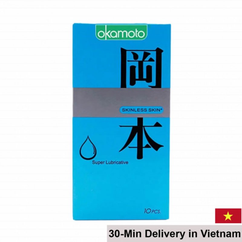 Okamoto Skinless Skin Ultra Lubricated Condom Box 10pcs 