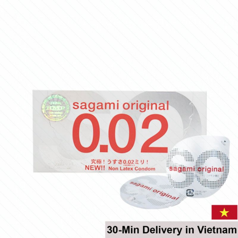 Sagami 0.02 Ultra-Thin Polyurethane Condom 2 Pack 