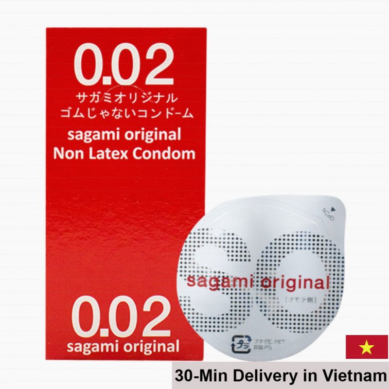 Sagami Ultra Thin 0.02mm Condoms Pack of 12 Safe Sensation 