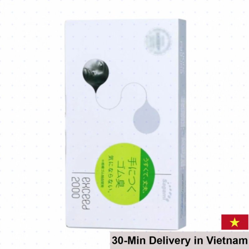 Sagami Exceed 2000 Ultra Thin 0.03mm Condom Heat Transfer Enhancer 