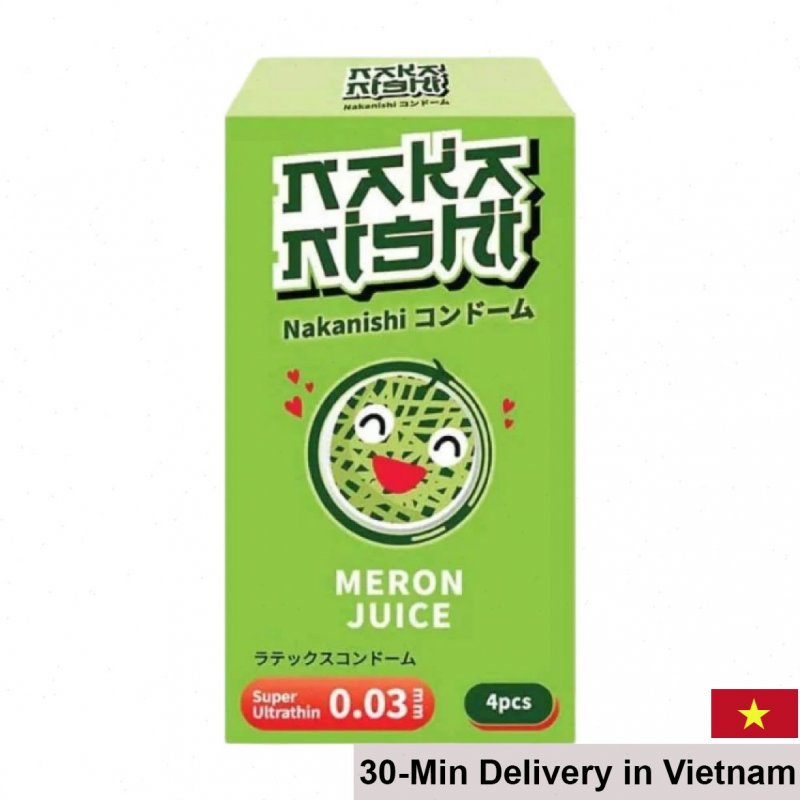 Nakanishi 0.03mm Melon Scent Ultra Thin Condoms 