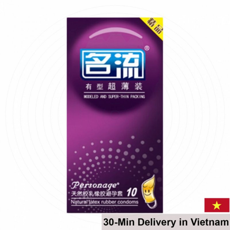 Mingliu Modeled Ultra-Thin Condom Box of 10 for Natural Feel 