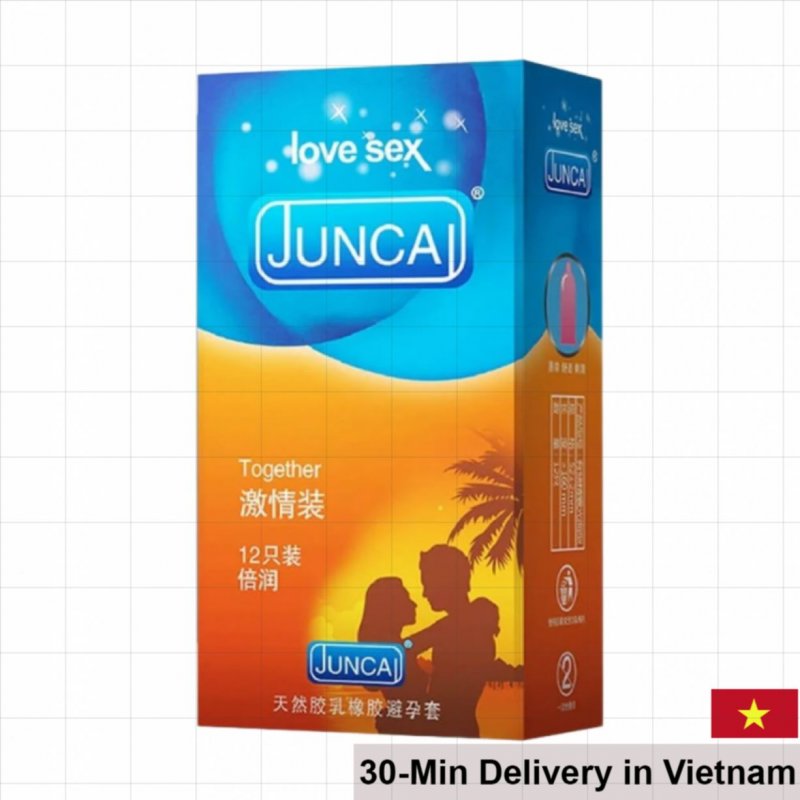 Juncai Together Condoms 12pcs High Sensitivity STI Protection 