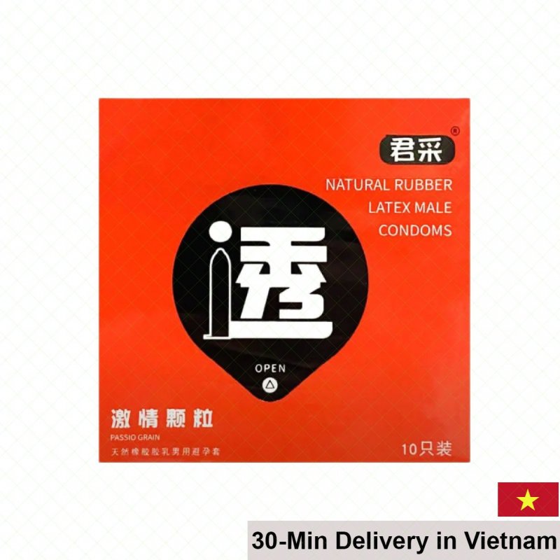 Juncai Passio Grain Textured Condom Sensation Boost 