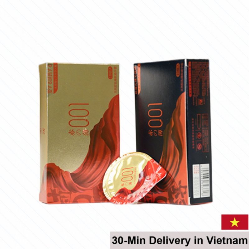 OLO Ultra Thin 0.01mm Natural Latex Condom 10-Pack Sensitive Feel 
