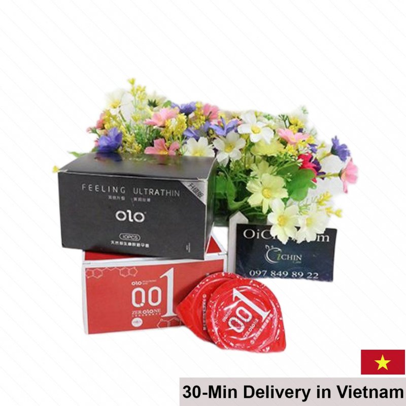 OLO Feel Ultrathin 0.01mm UK Condoms 10 pcs Real Sensation 