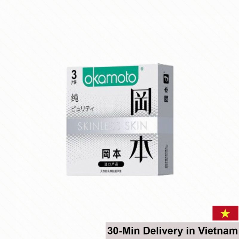 OkamotoSkinlessSkinPuritySlimCondomJapan3pcsComfort 