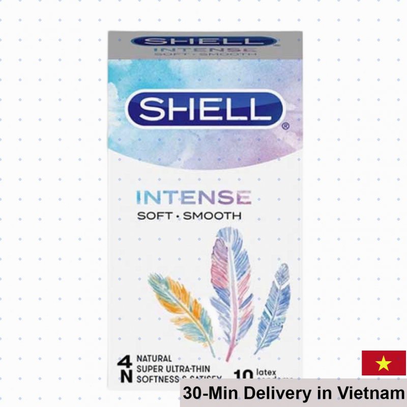 Shell Intense Ultra Thin Condom With Lubricant Non Slip 