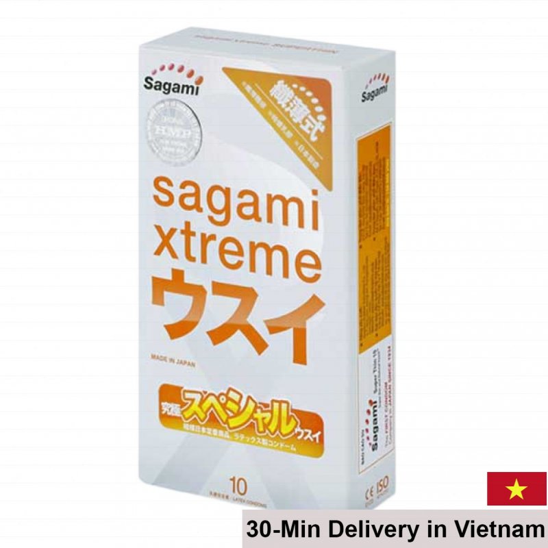 Sagami Xtreme Ultra Thin Latex Condom 0.03mm Fresh 