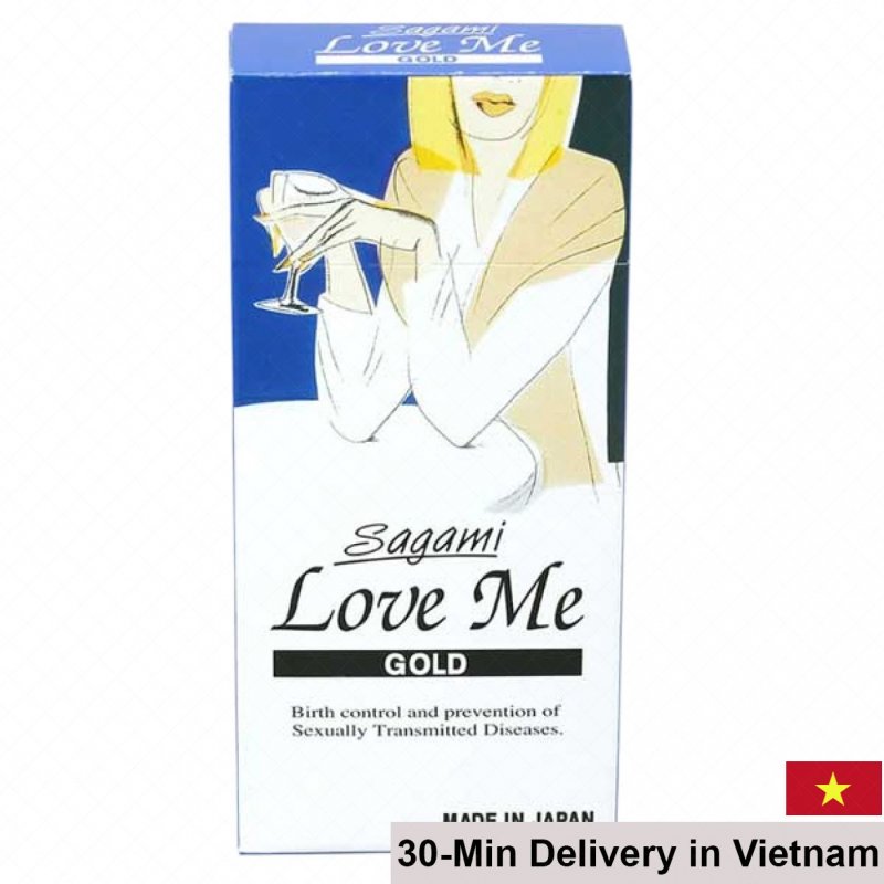 Sagami Gold 0.03mm Ultra Thin Durable Condom Japan 