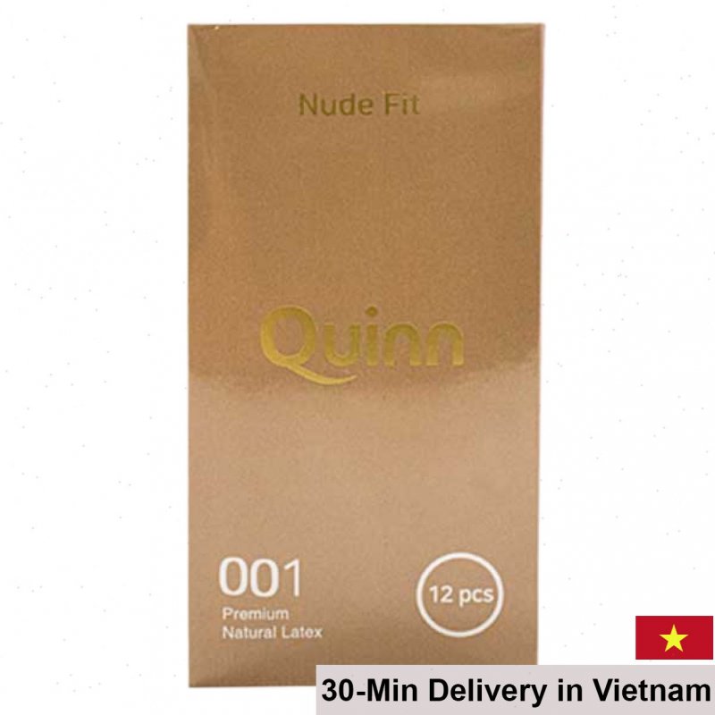 Quinn Nude Fit Ultra Thin 0.01mm Natural Feel Condom Size 49mm 