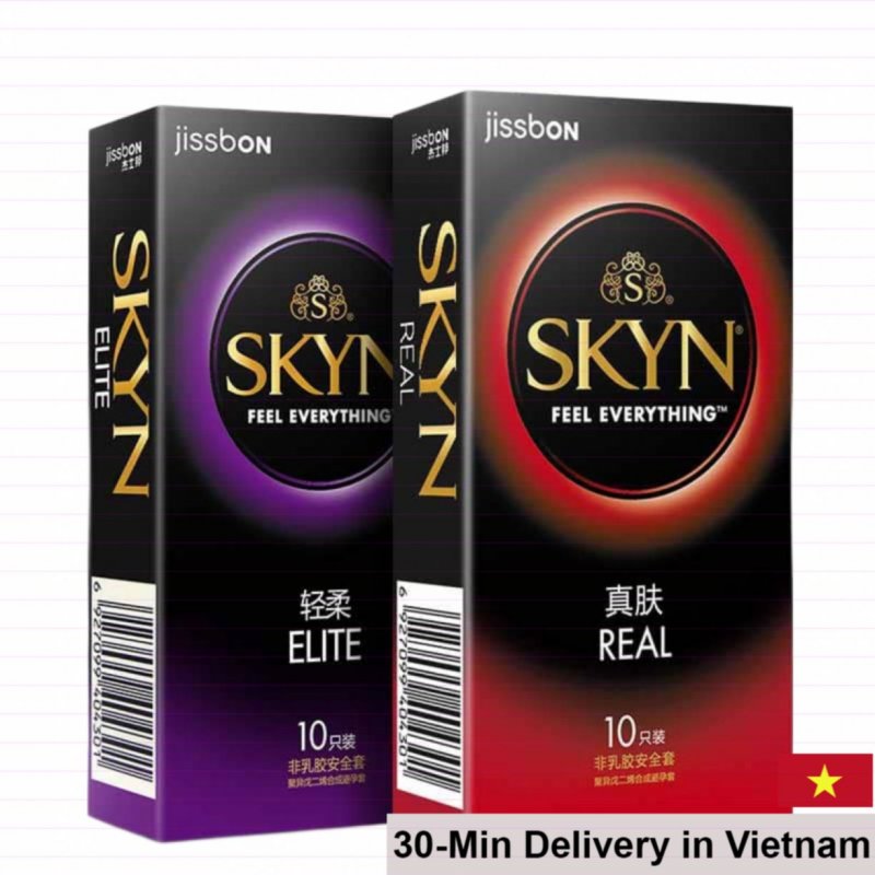 SKYN Elite & Real Ultra Soft Hypoallergenic Premium Latex Condom 