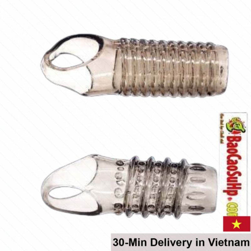 Jiula Premium Ribbed Cock Sleeve Adjustable Size Enhancer 