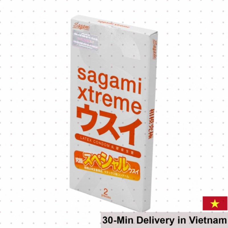 Sagami Xtreme White 10-Pack Ultra Thin Premium Condoms 