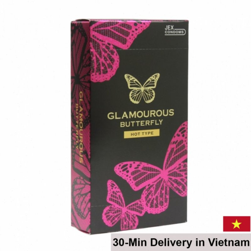 Jex Glamourous Butterfly Hot 1000 Condoms Youth Favorite 