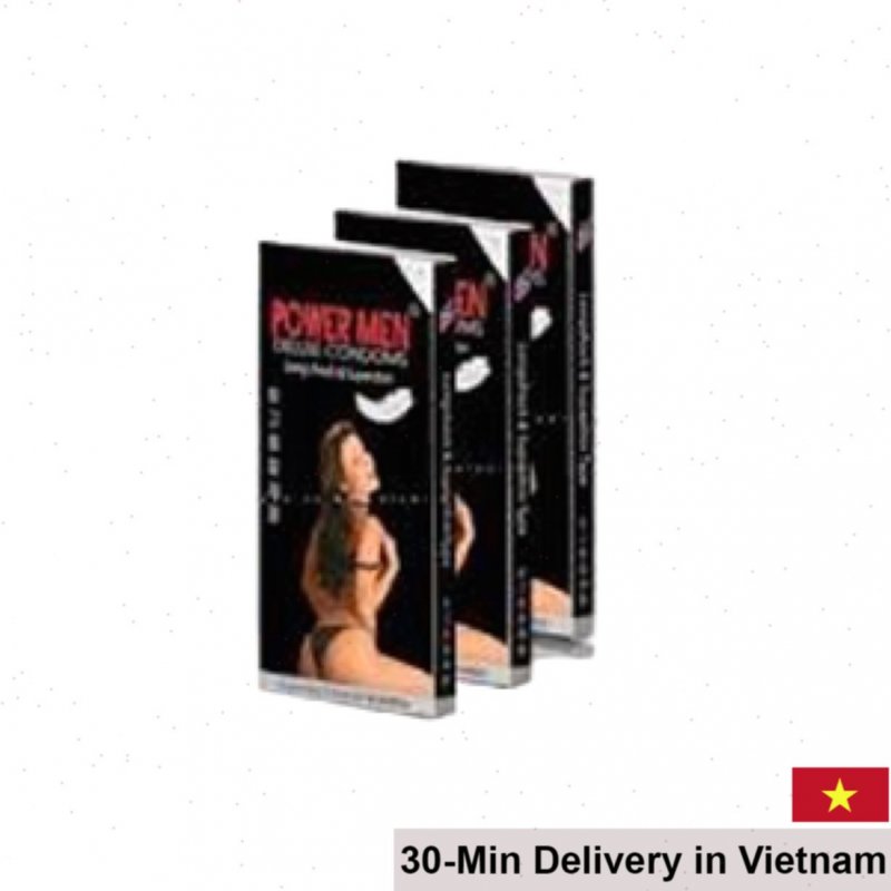 Powermen Ultra Thin Delay Condoms 2 Pack Safe Korea 