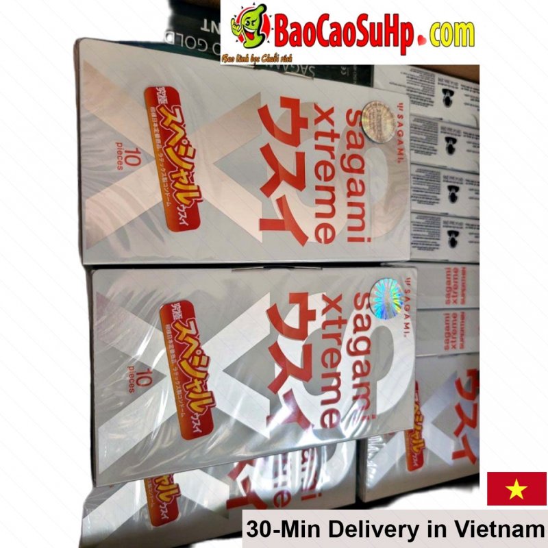 Sagami Xtreme Super Thin Heat Transfer Condoms Ultra Soft 