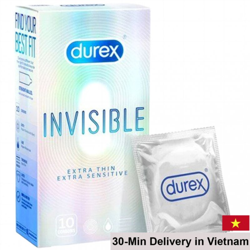 Durex Invisible Ultra Thin Extra Sensitive Condoms 