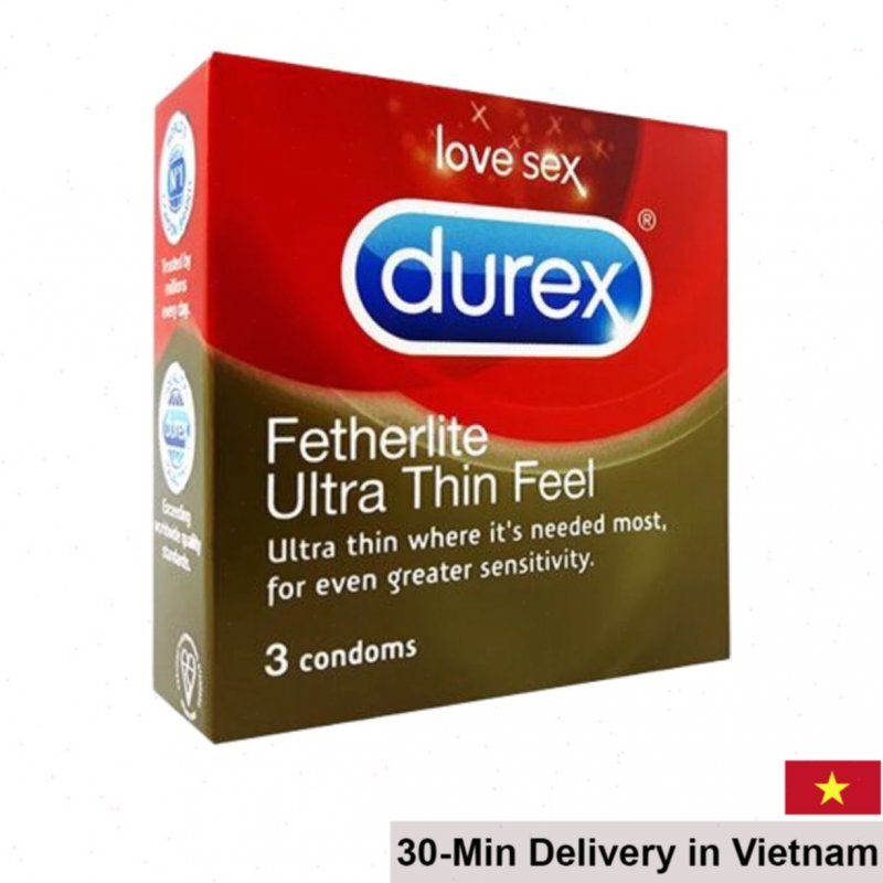 Durex Fetherlite Ultra Thin Condom Pack of 3 