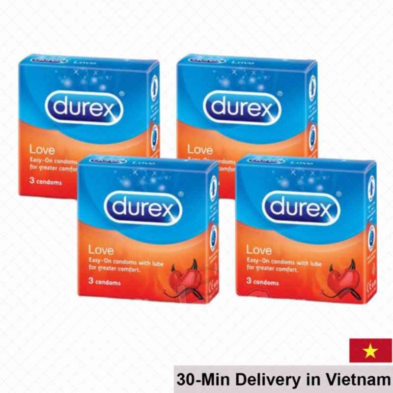 Durex Love Time Extension Condom 3-Pack Thin Safe 