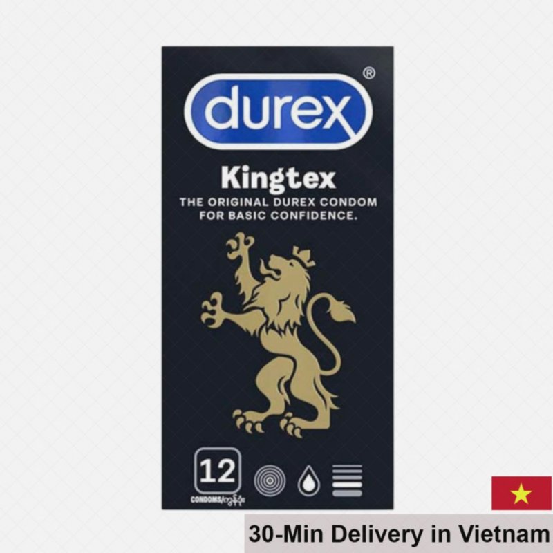 DurexKingtexSmallSized49mmNaturalLatexCondom12 
