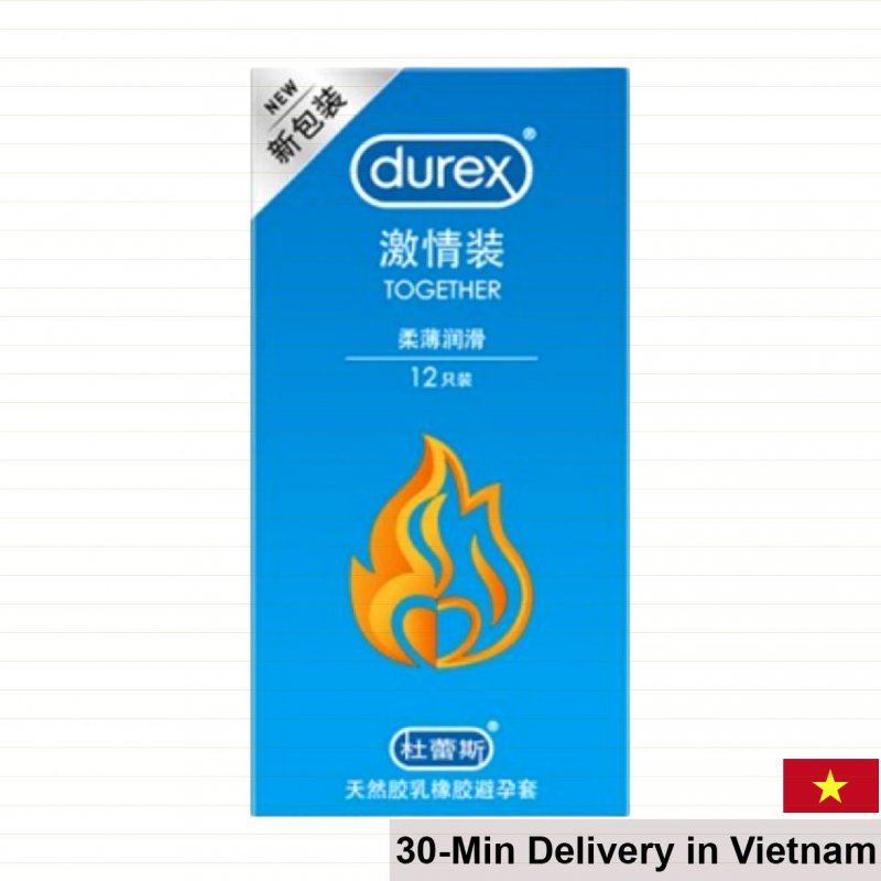 Durex Together Ultra Thin Natural Feel Condoms 12-Pack 