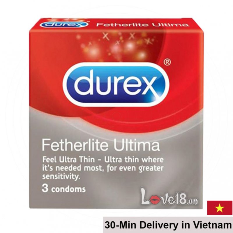 Durex Fetherlite Ultima Ultra Thin Condom Pack of 3 
