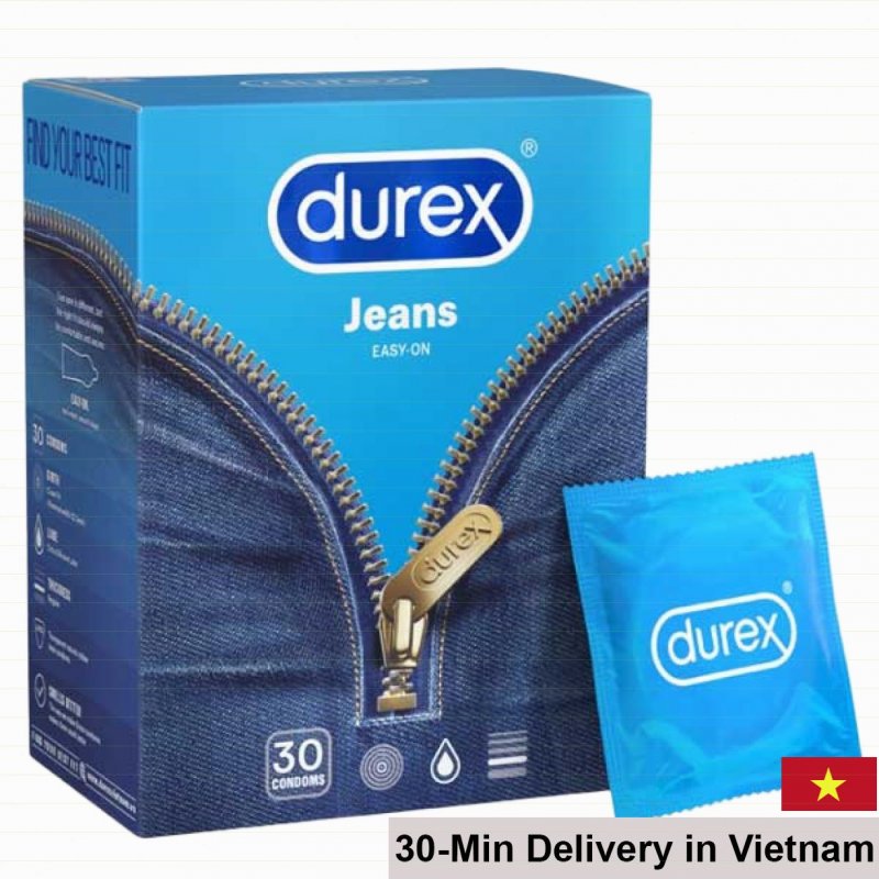 Durex Jeans Ultra Lubricated Tight Fit Condoms 