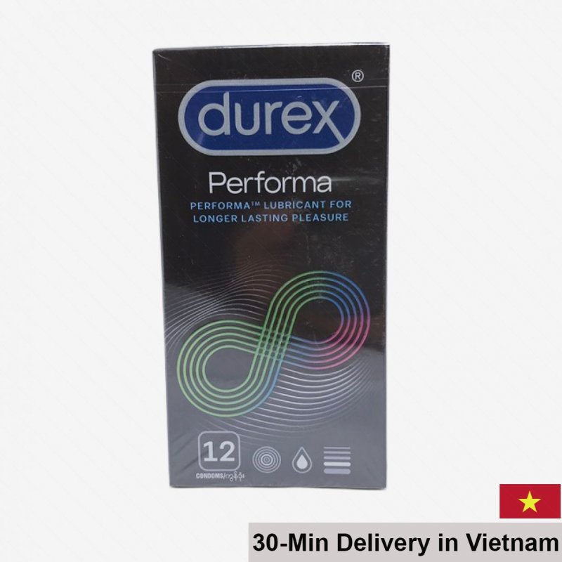 Durex Performa Delay Condoms Thin Prolong Erection 