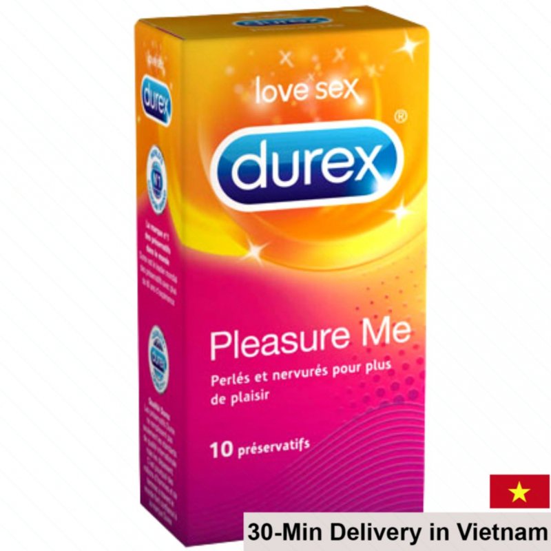 Durex Pleasure Max 12 Pack Ultra Thin 0.07mm Pink Scentless 