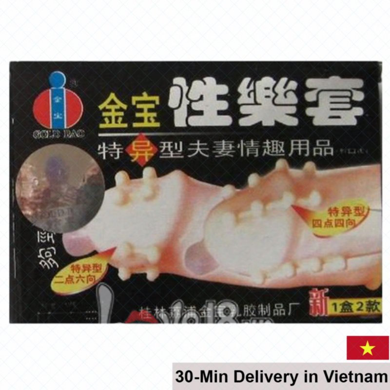 Juncai Pleasuremax Studded Condom Pack Of 2 For Sensation 