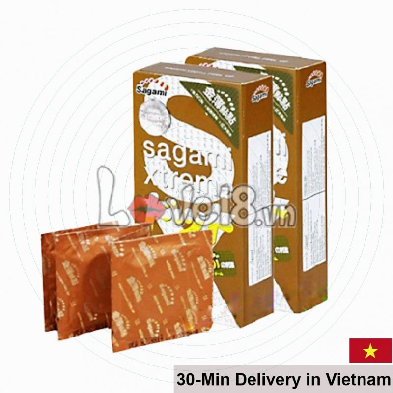 Sagami Xtreme Feel Up Ultra-Thin Textured Condom Pack of 10 