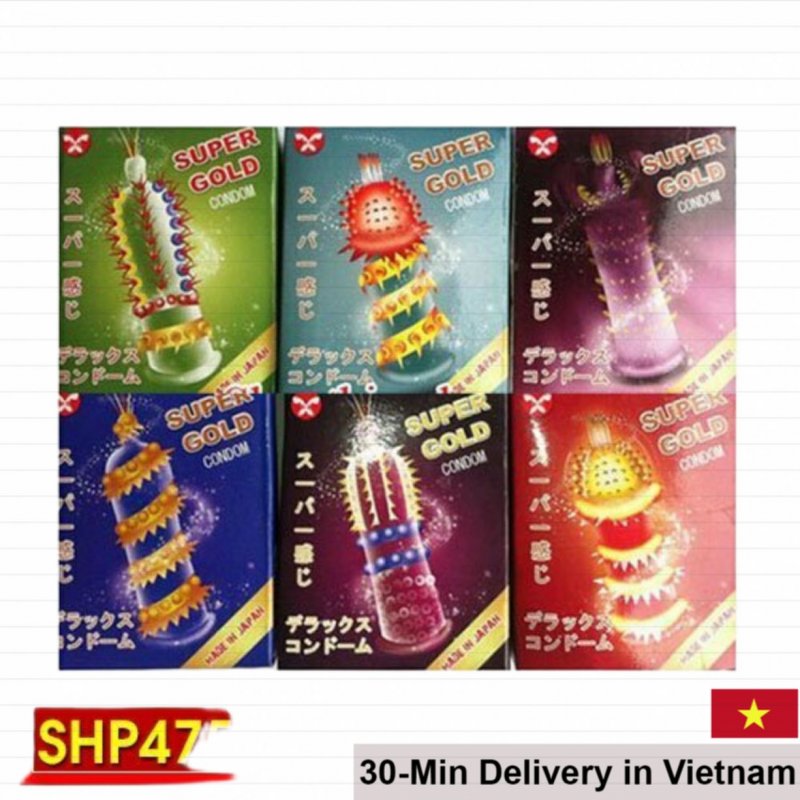 Textured stimulating spiked condom for new thrills 