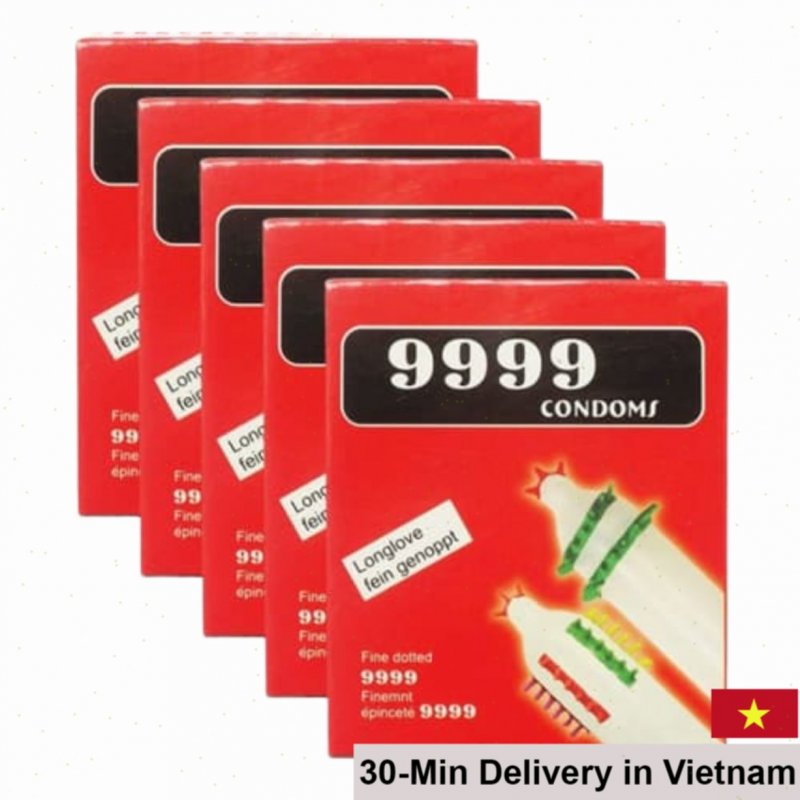 Bearded Condoms Pack 4x9 Ultimate Pleasure Enhancer 