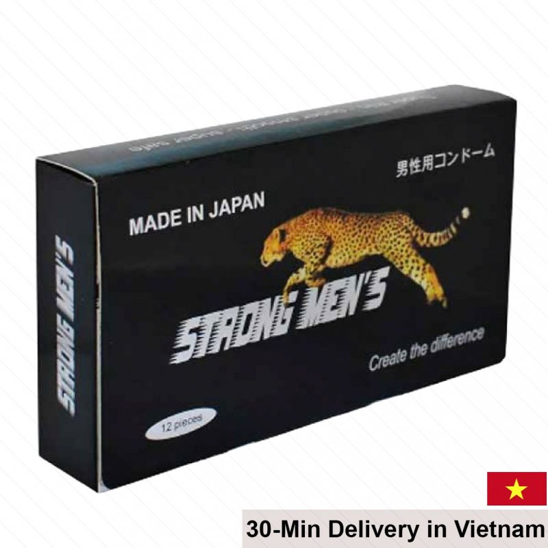 Strongmen Textured Delay Condom G-Spot Enhancer Japan Quality 