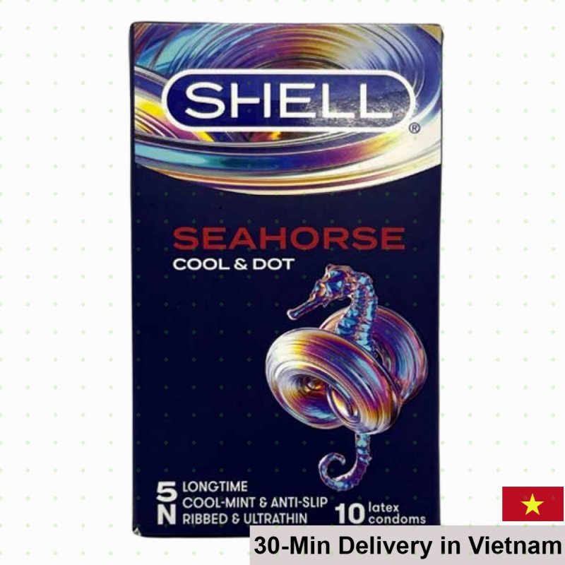 Shell Seahorse Delay Condom Korean Mint Scent Extend Time 