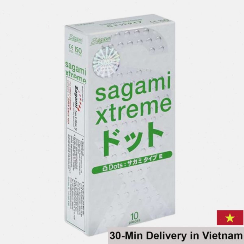 Sagami Xtreme Ultra-Thin Natural Rubber Condom 3 or 10pcs Pack 